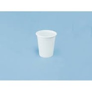 Ref: 11015 vaso de 80 cc en pp blanco -  pack de 100 uds.