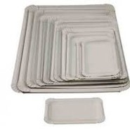 Ref: B-N10  bandeja cartón "BLANCA" de 25x33 - pack de 100 uds.