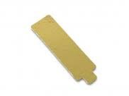 Ref: RO559 Forma Rectangular carton oro 5,5x9cm - pack de 100 uds.